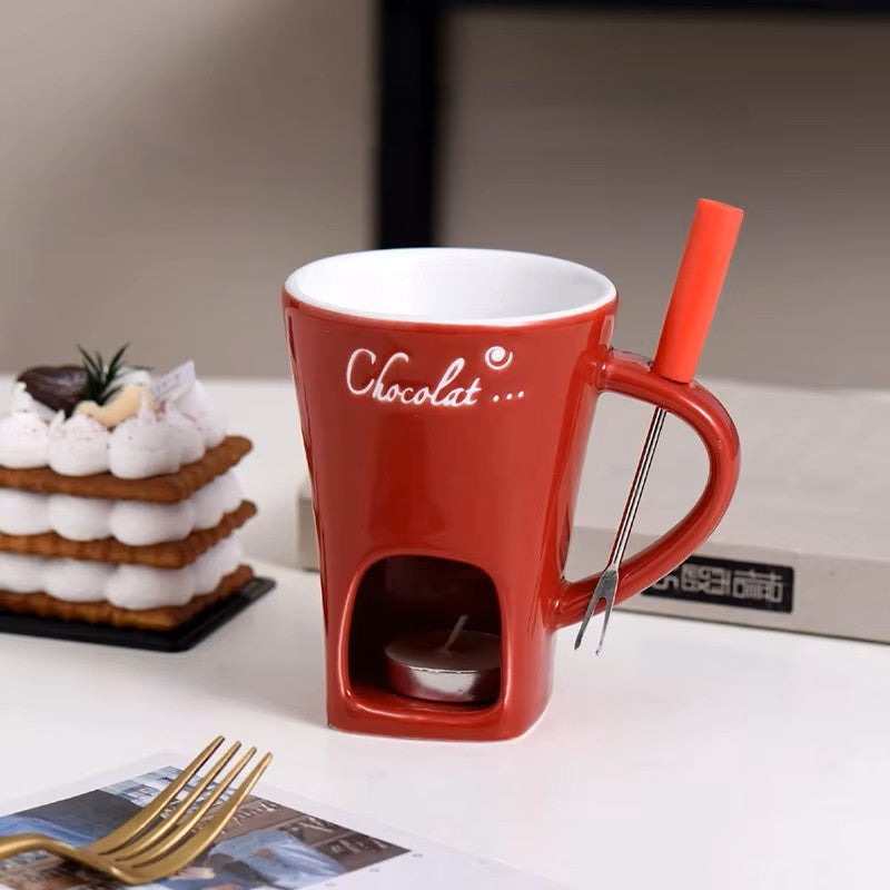 ☕️ Świąteczny kubek do rozpuszczania czekolady ☕️