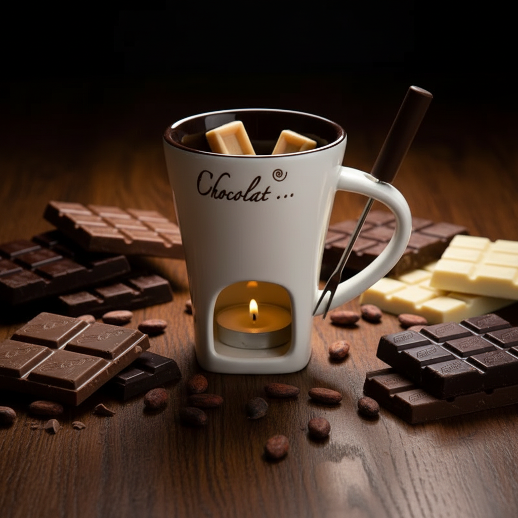 ☕️ Świąteczny kubek do rozpuszczania czekolady ☕️